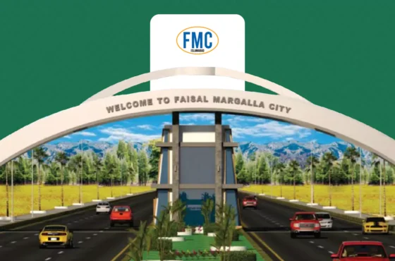 Map of Faisal Margalla City (FMC)