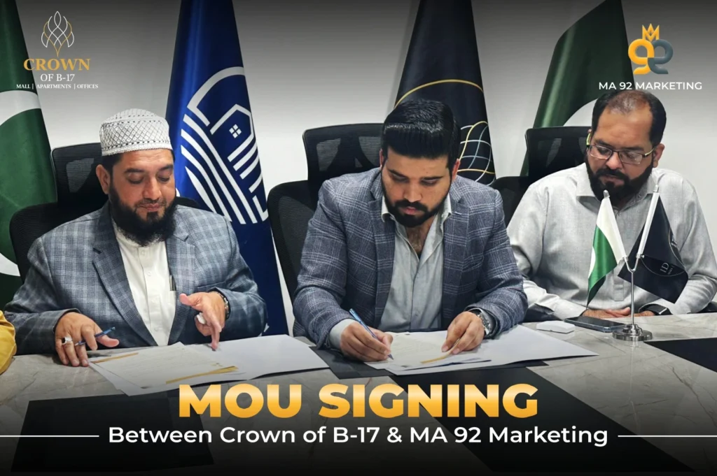 MOU Signed Between MA 92 Marketing and Ideas Tower