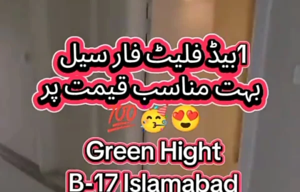 1 Bed Flat in Green Heights B-17