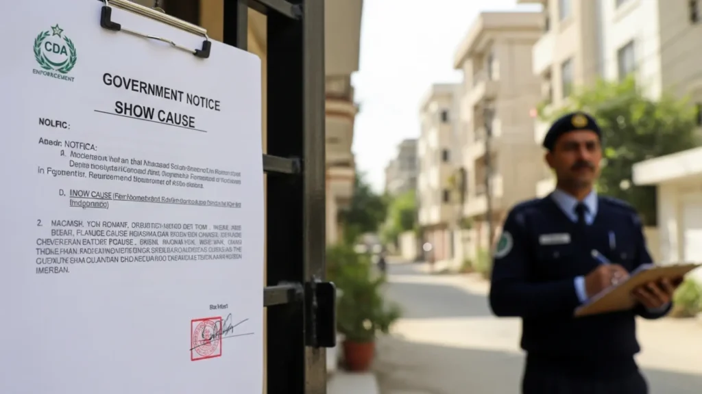 Illegal Buildings in Islamabad Sealed by CDA