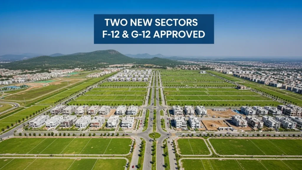 New Residential Sectors in Islamabad: F-12 and G-12 Approvals
