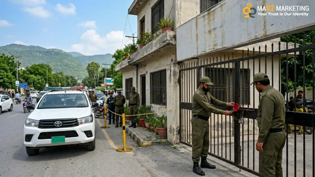 CDA Sealing Islamabad Housing Societies 2026: Shaheen Town and Green Paradise Offices Shut